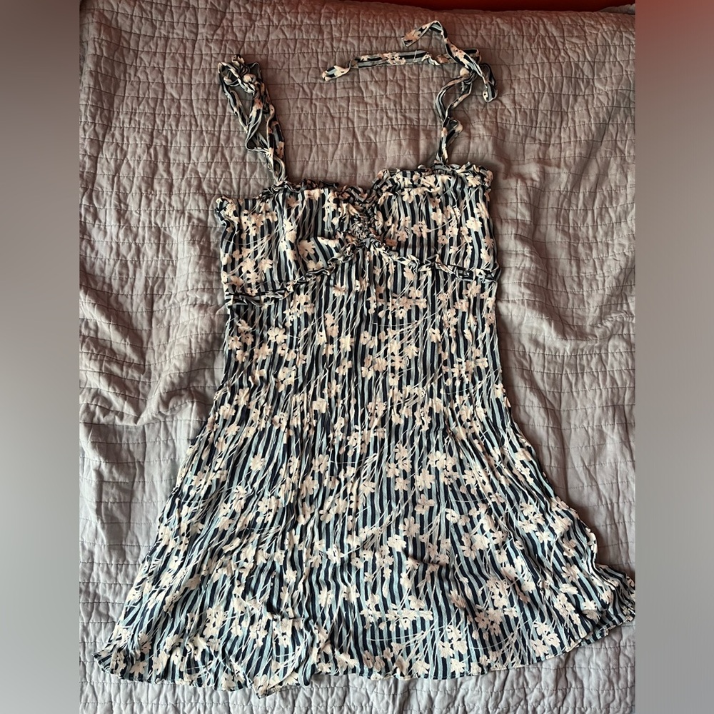 Free People Floral Strappy Dress